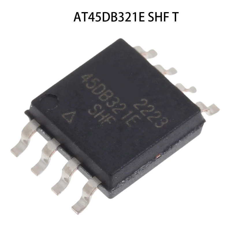 AT45DB321E-SHF-T 45DB321E-SH AT45DB321 SOP8 Serial Memory 32MB bytes x 8192 Pages for Data Storage Application