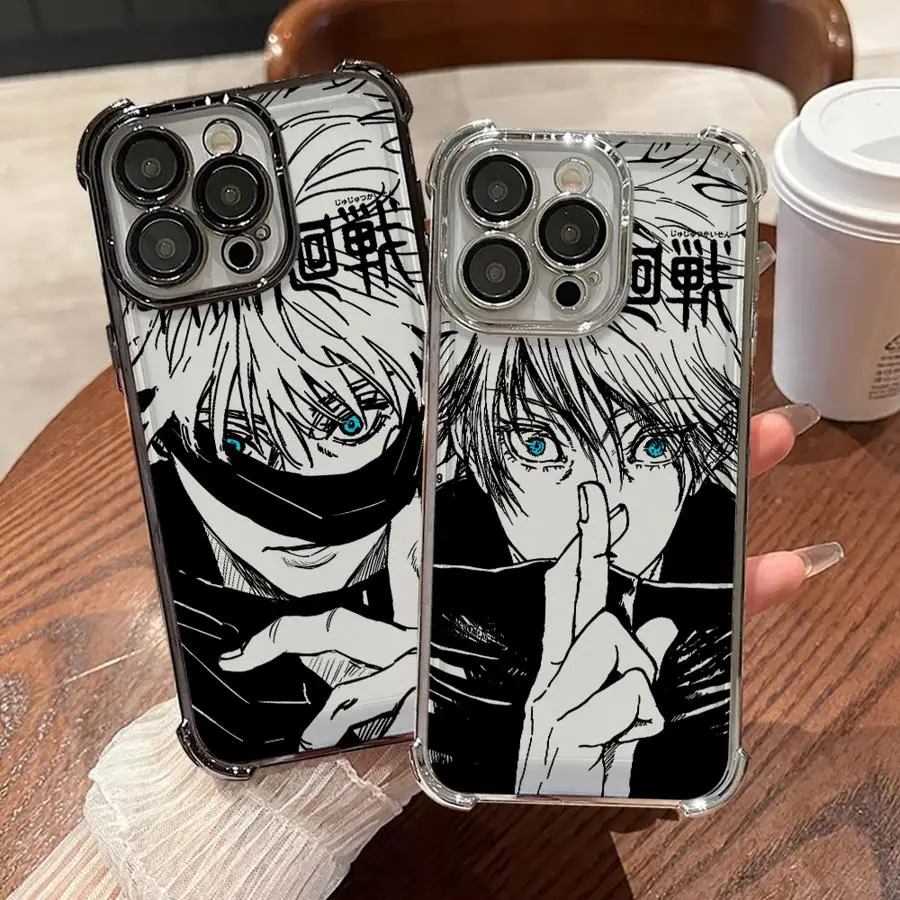 Jujutsu Kaisen Anime Phone Case – Soft Shell MagSafe iPhone 11–16 Pro Max