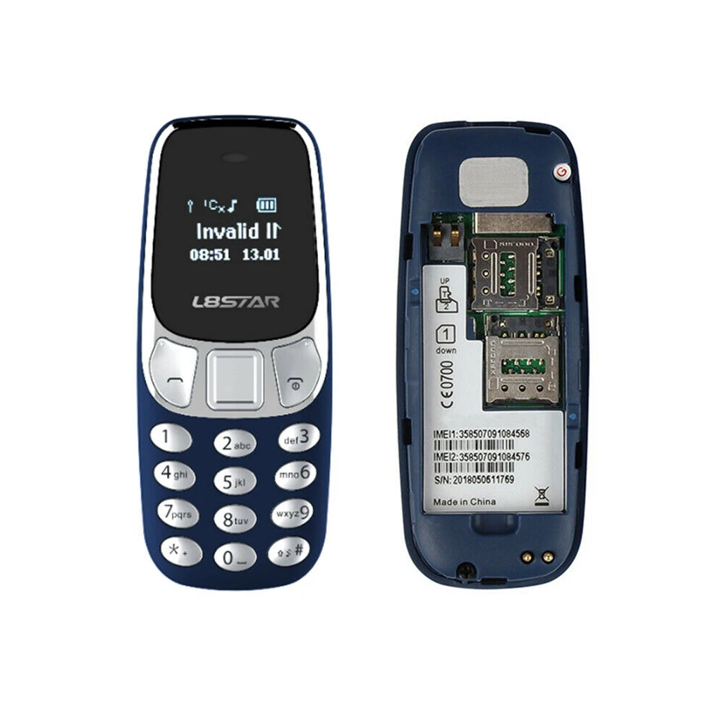 L8star Bm10 Mini Mobile Phone Dual Sim Card With Mp3 Player Fm Unlock  Cellphone Voice Change Dialing Phone 