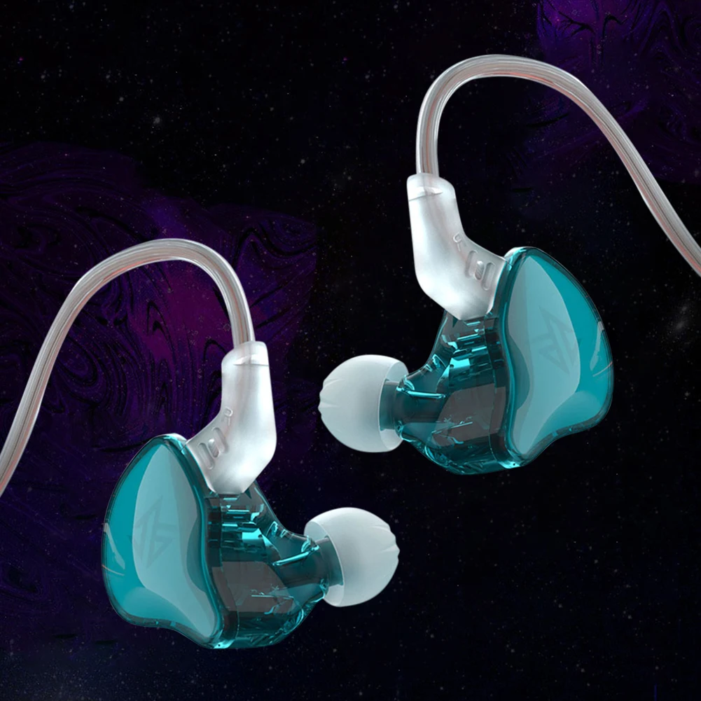 KZ EDCX In Ear Headphones Dynamic Wired Headphone Noise Cancelling 3.5mm Plug Stereo Earbuds for Music Sport Game 2