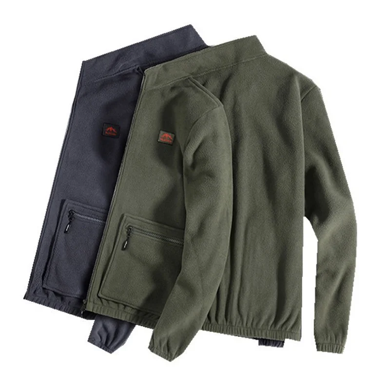 

New Military Tactical Outdoor Soft Shell Fleece Jacket Men Army Polartec Thermal Hunt Hiking Camp Fish Trekking Jackets M-4XL