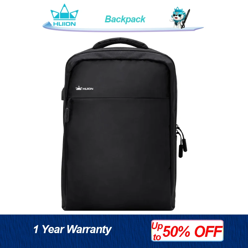 Huion Backpack Large Capacity Bag Multiple Pockets Perfect  display picture 2