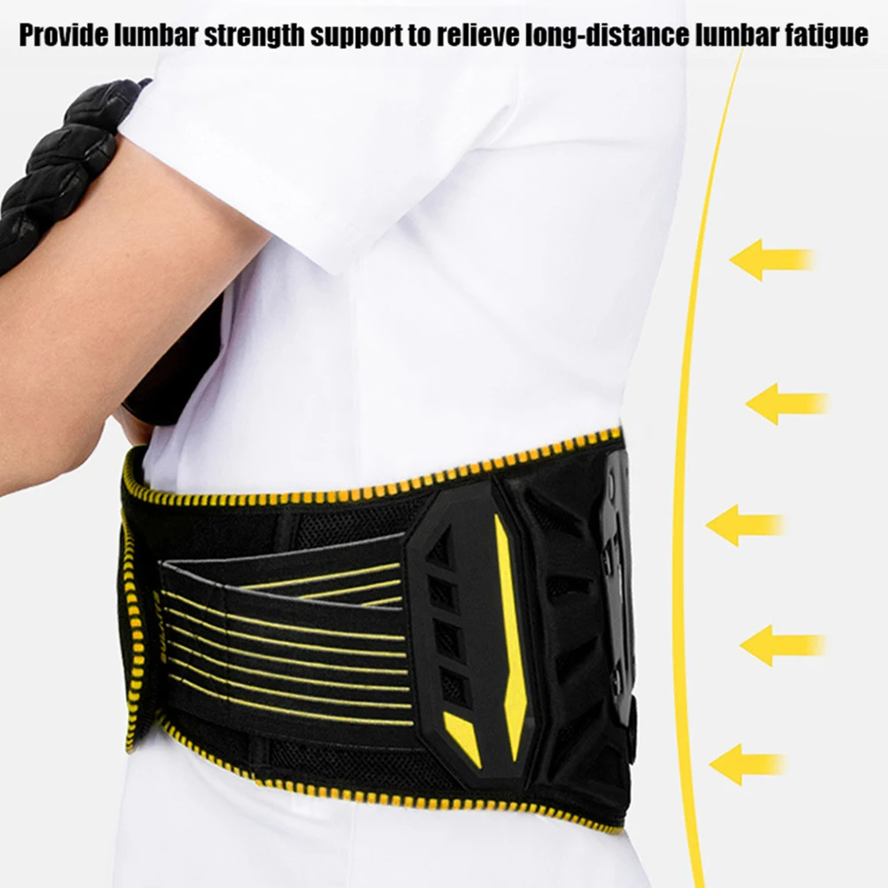 Motorcycle Cycling Waist Protector Brace Off-Road Riding Anti-Fall Kidney Support Belt Motorcycles Riding Protective Accessories