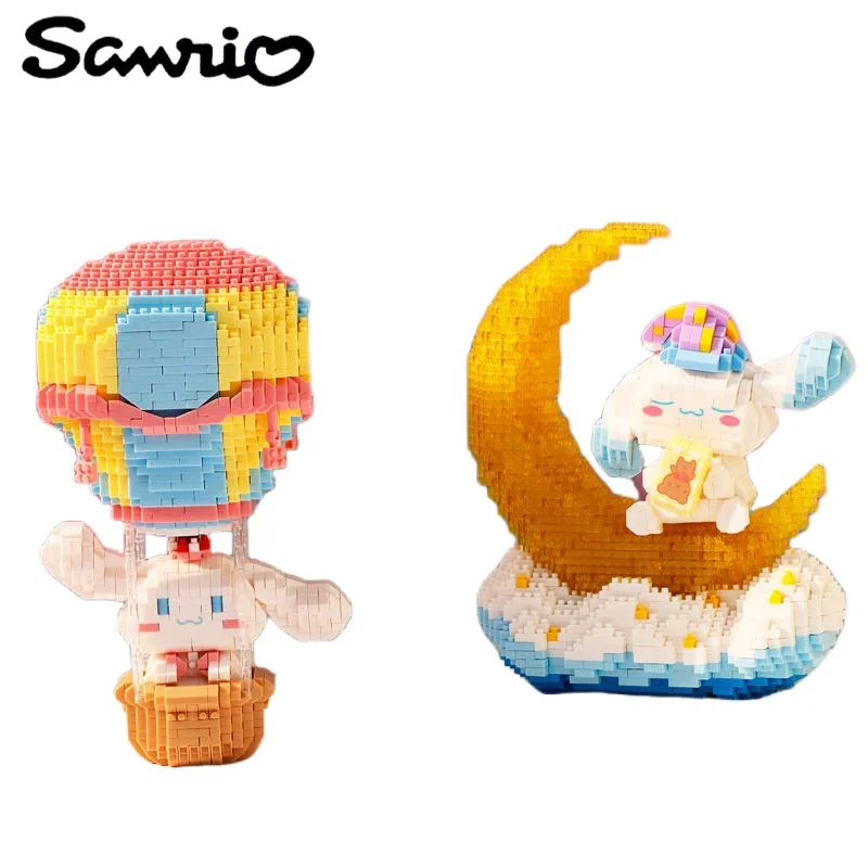 

Animation Cinnamoroll Kawaii Cartoon Small Particle Building Blocks Assembling Creative Children Educational Toys Gift Wholesale