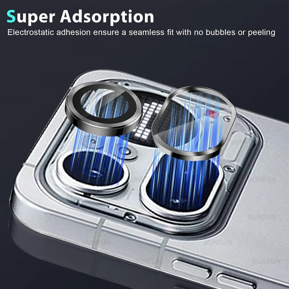 For Nothing Phone (4a) Pro Camera Glass Lens Protector Alloy Ring Frame Case On NothingPhone(4a)Pro Phone(4a)Pro 5G HD Accessory 4