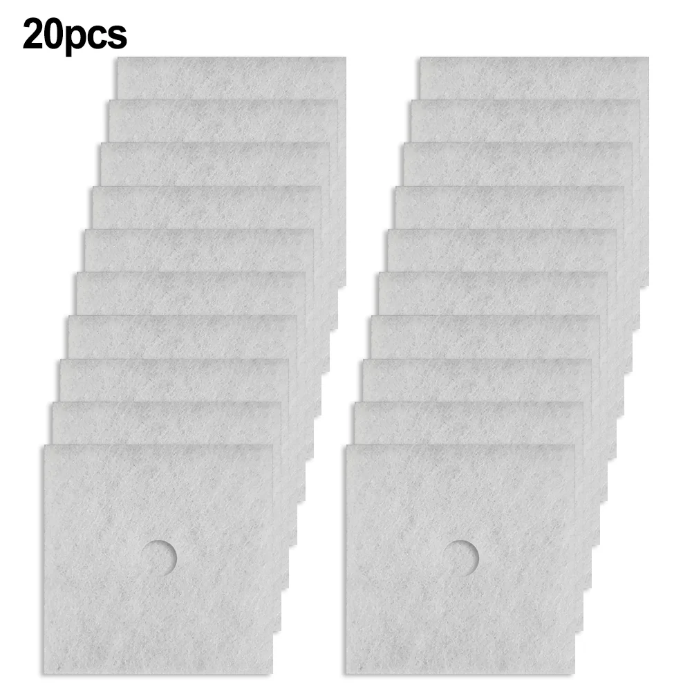 Yuanpgky Maico ZF 60/100 Luftfilter G2 – 135x135x10mm, 22mm Innenloch, 20 Stück, Staubfilter Für ER-Lüftungsgeräte ZF 60/100 Ersatzfilter