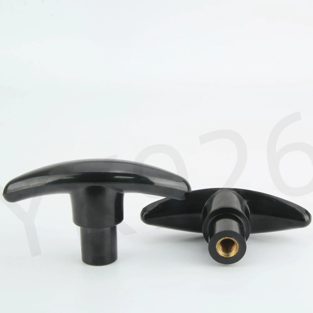 Bakelite Brass Core Knob Rosca Interna Fixação Handle T-shaped Handle para Equipamentos Mecânicos Yk926