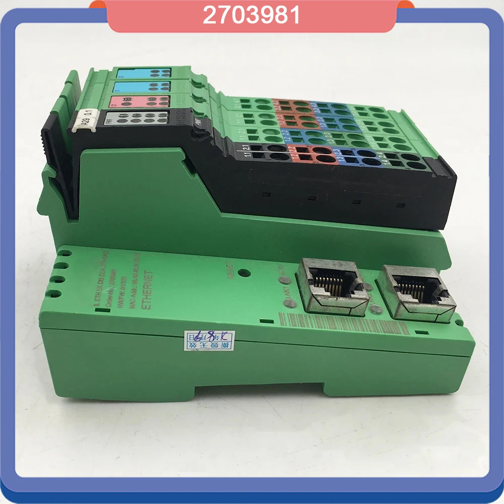 IL ETH BK DI8 DO4 2TX-PAC For Phoenix Power Supply 2703981 Perfectly Tested Before Shipment 2 IL ETH BK DI8 DO4 2TX PAC For Phoenix Power Supply 2703981 Perfectly Tested Before Shipment