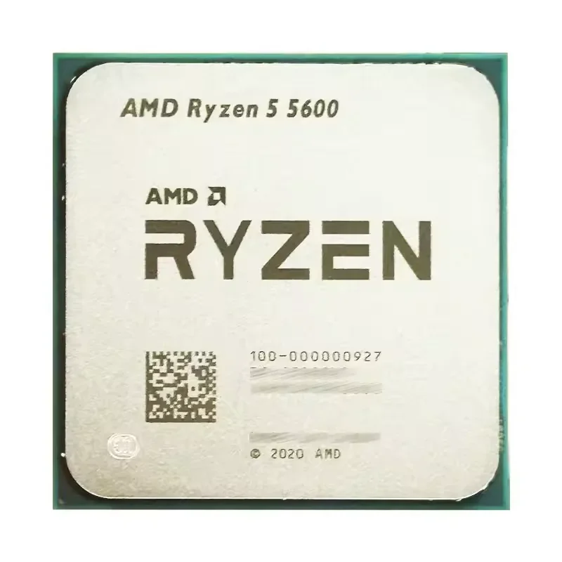 AMD Ryzen 5 5600 32MB 캐시 데스크탑 PC 게이밍 CPU AMD R5 5600 프로세서 소켓 AM4 4.4GHz 6코어 12스레드 CPU