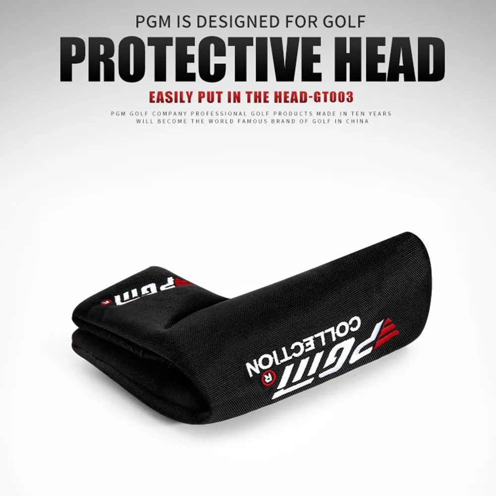 Headcover Golf Club Head Cover Golf Accessories Replacement 1 Pc Nylon Cloth Protective Putter Scratch-resistant