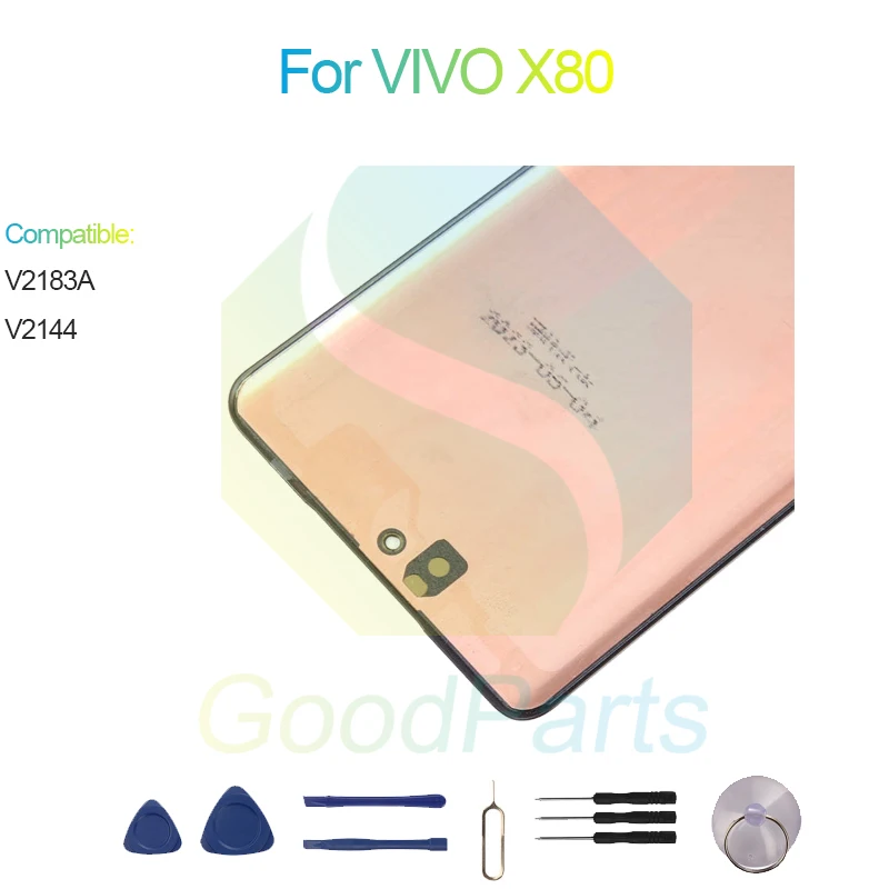 For VIVO X80 Screen Display Replacement 2400*1080 V2183A, V2144 For VIVO X80 LCD Touch Digitizer