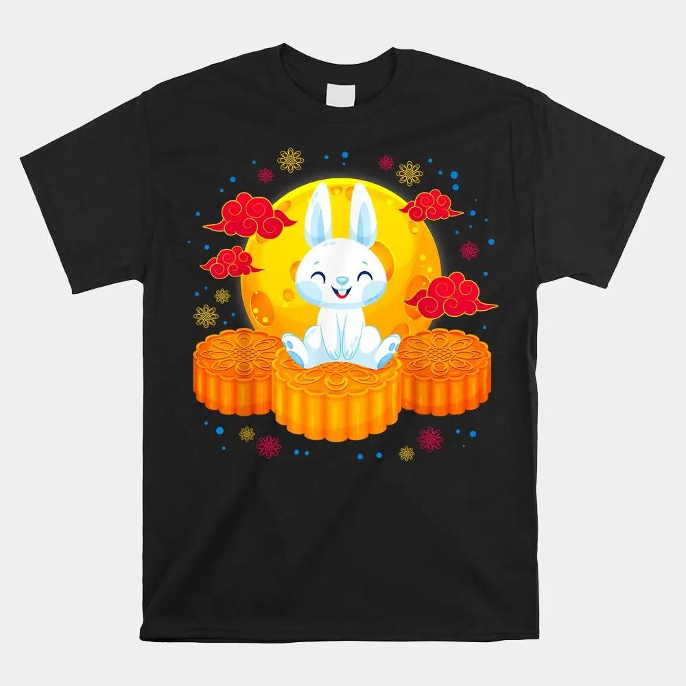 

Haunt Reaper Men T Shirt Mid Autumn Festival Mooncake Shirt Short Sleeve Tshirt Men Cotton O Neck Tees