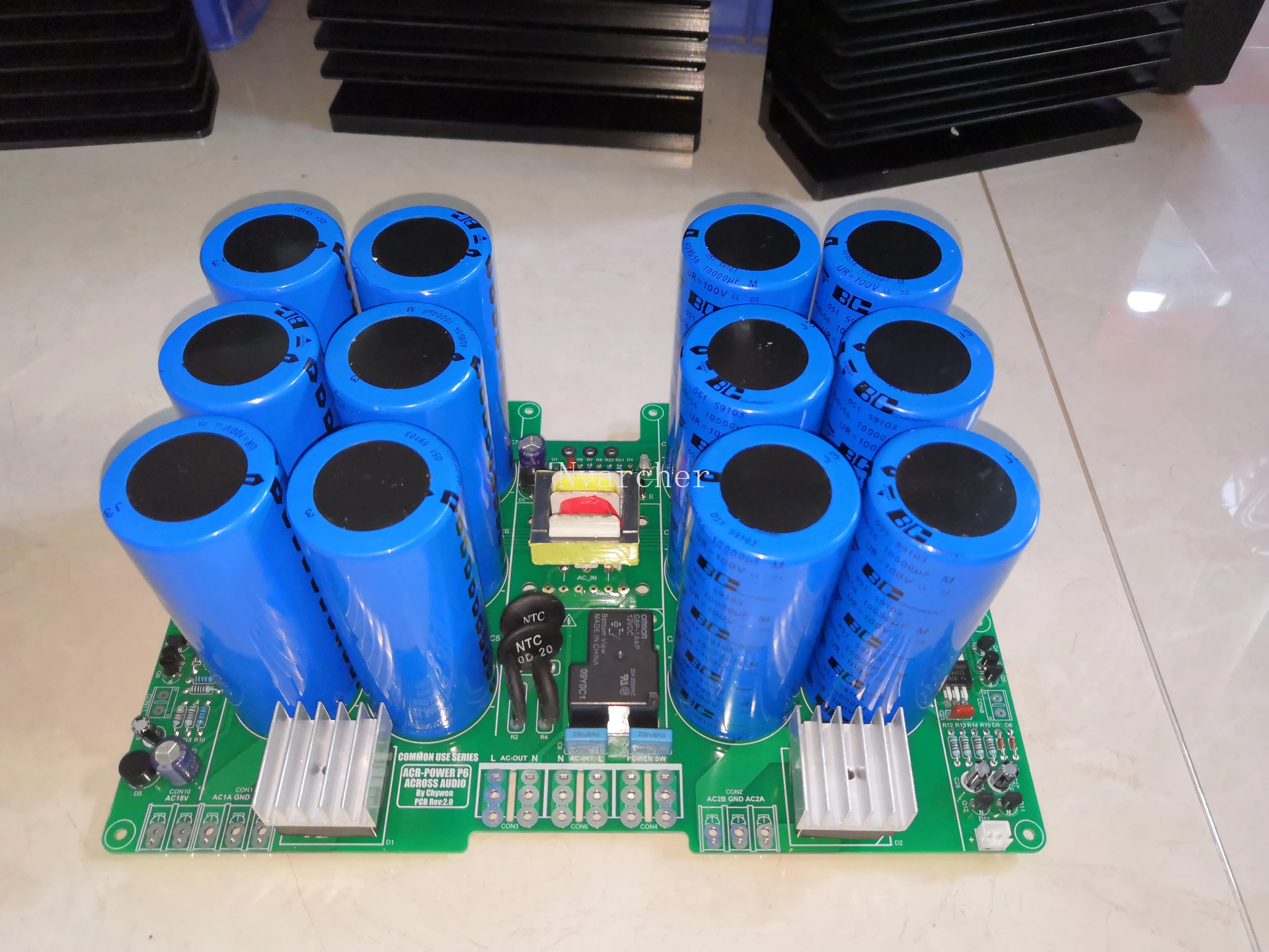 Fonte de Alimentação Separada do Filtro do Retificador do Começo Macio da Proteção do Orador de Nvarcher para o Canal Esquerdo e Direito para Bystronic ou Universal - Image 2