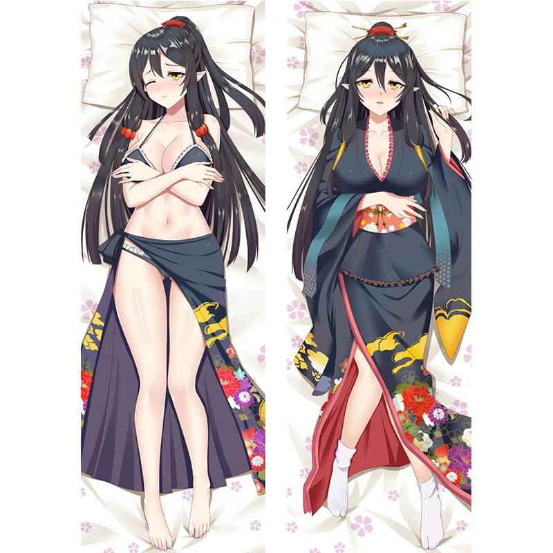 

Arifureta Shokugyou de Sekai Saikyou Anime Yue Long Hugging Body Pillowcase Teio Kurarusu Shia Hauria Dakimakura Pillow Cover