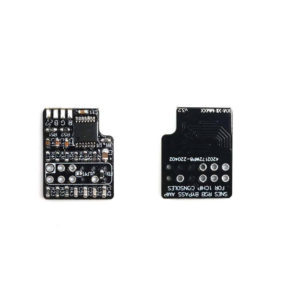 Snes Rgb Pcb Mod Kits Amplificador com Csync Ths7374 Atualizado para 1chip03 e Snes Minisfc Jr. - Image 2