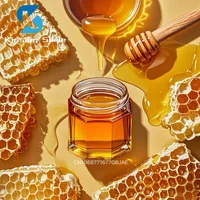 10pcs 20pcs Mini Glass Pot Set Small Honey Pot Honey Pot with Golden Lid Suitable Honey Guest Wedding Box Parties Gifts Bottles 2
