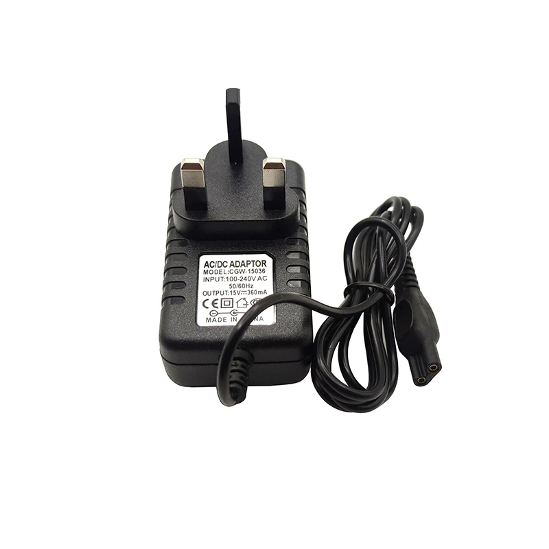 15V HQ8505 Razor Blade Charger for PHILIPS Shaver Series 3000 5000 7000 9000 PT720 RQ370 HQ560 Power Supply Adapter Cord charger adapter battery charger power supply adapter battery charger adapter