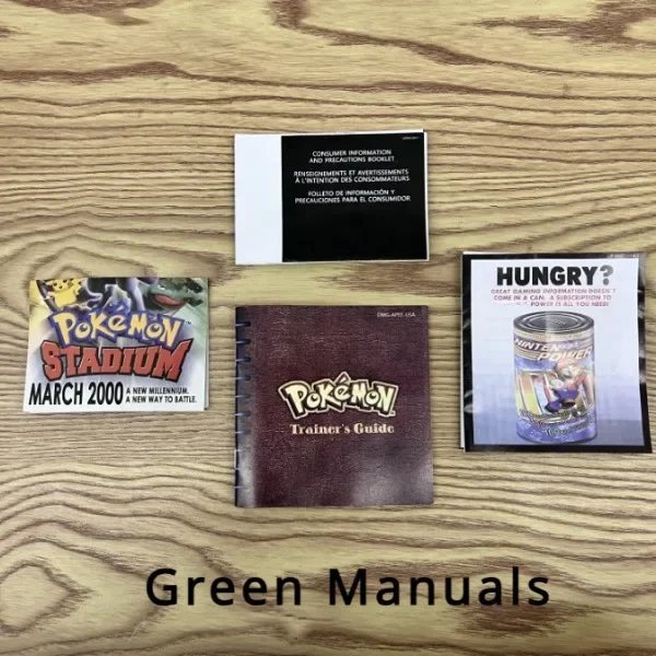 thumbnail image 1 of Series Blue Crystal Gold Green Red Silver Yellow 7 Versions GBC Game In Box for 16 Bit Video Game Cartridge With Manuals, 1 of 5