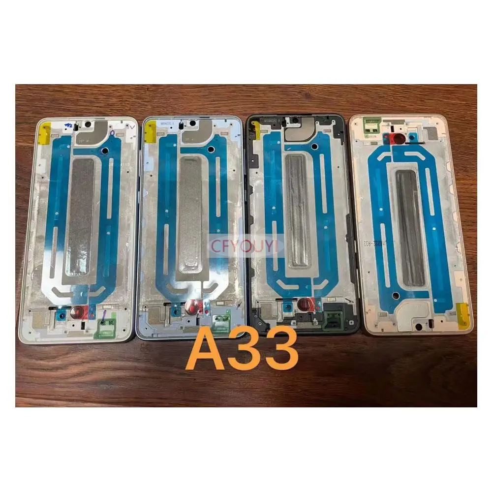 

Front Housing LCD Frame Bezel Plate Replacement Part for Samsung Galaxy A33 Middle Plate Frame Housing Replacement Parts