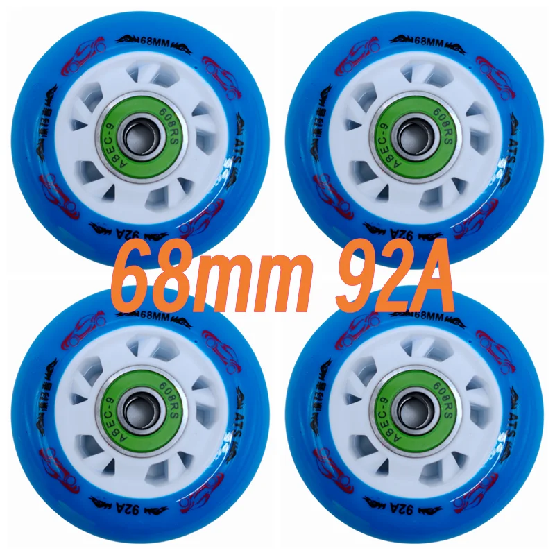 Skate Wheel Children Roller Wheel 68mm 83A 92a 4 wheels/lot
