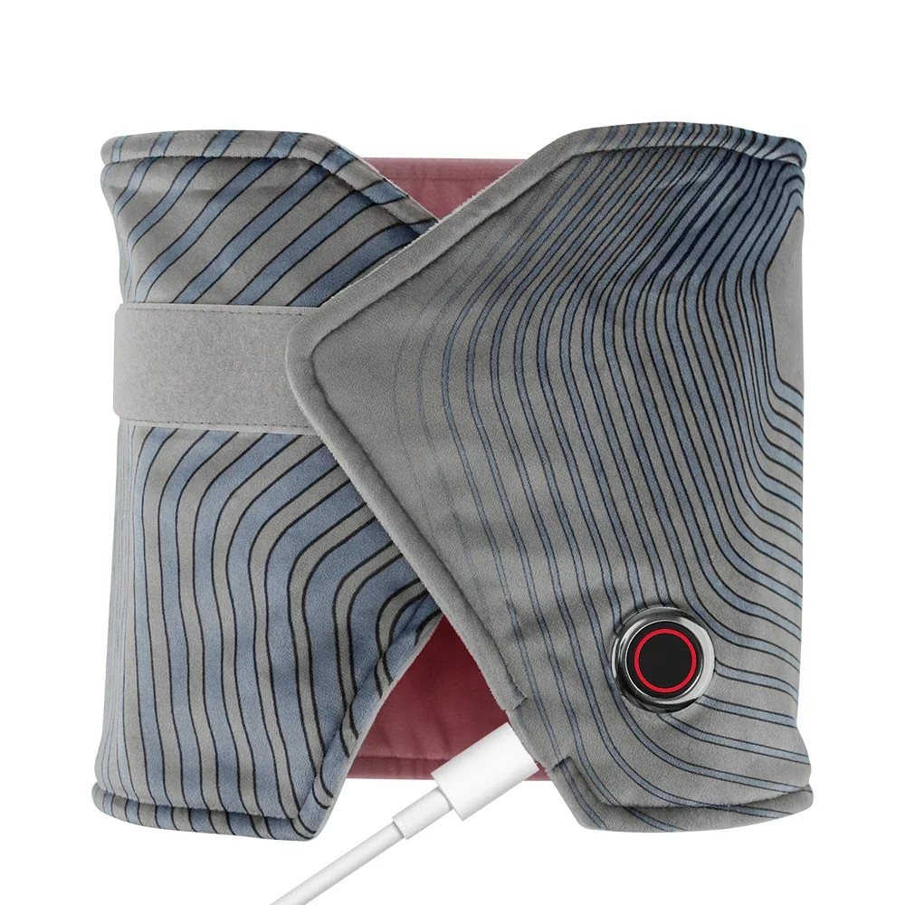 Graphene Warming Waist Belt Electric Heating Pad Hot Compress Shoulder Leg Lumbar Belt Back Waist Support All-round Warm