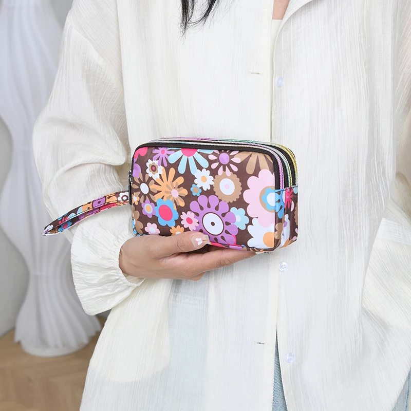 Large Capacity Fashion Printing Clutch Wallet