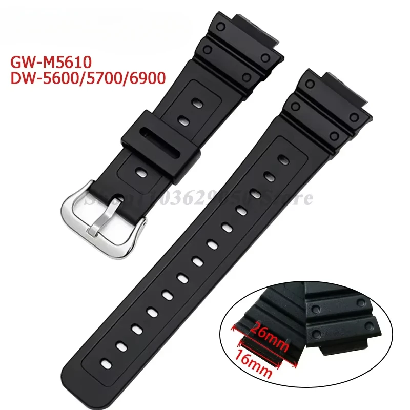 Durable Waterproof Rubber Sport Watchband Replacement Bracelet Accessories