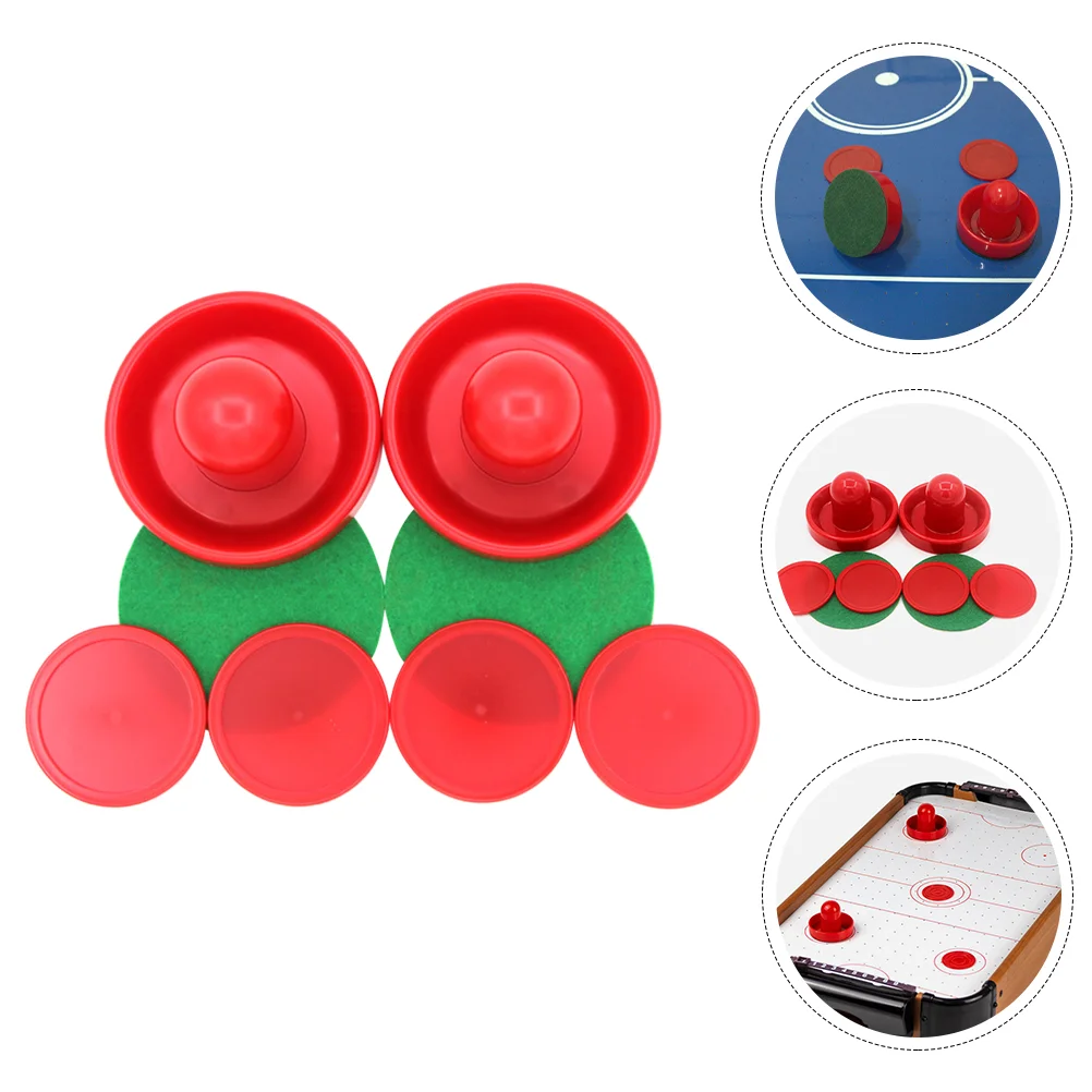 

1 Set of Professional Air Hockey Pucks Pushers Replacement Round Pucks for Game