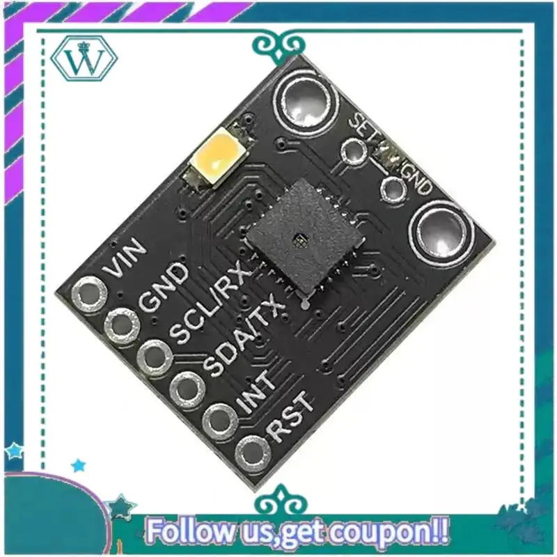 업그레이드된 AS7263 적외선 분광계 모듈 - 광 분석용 6채널 고정밀 컬러 센서