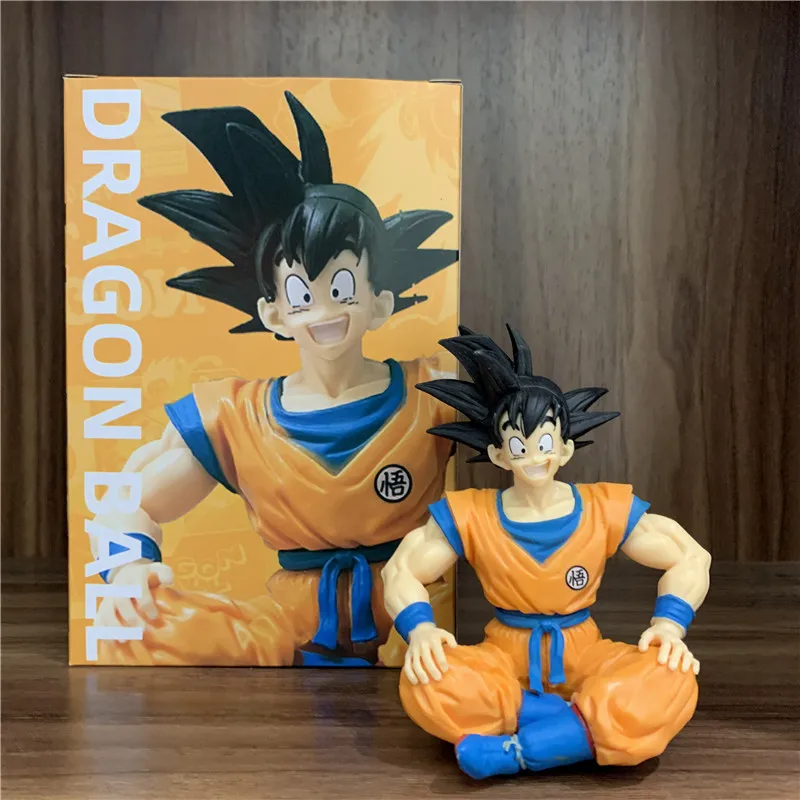 Figura de acción de Dragon Ball Z, Goku sentado, escenas clásicas, DBZ, Goku,  Childhood, Vegeta Master, Roshi, modelo de juguete de 11cm - AliExpress