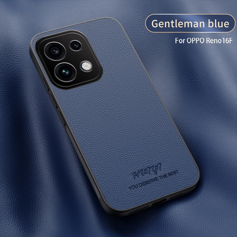 Matte Leather Magnetic Silicone Protective Case - Soft Frame Back Cover