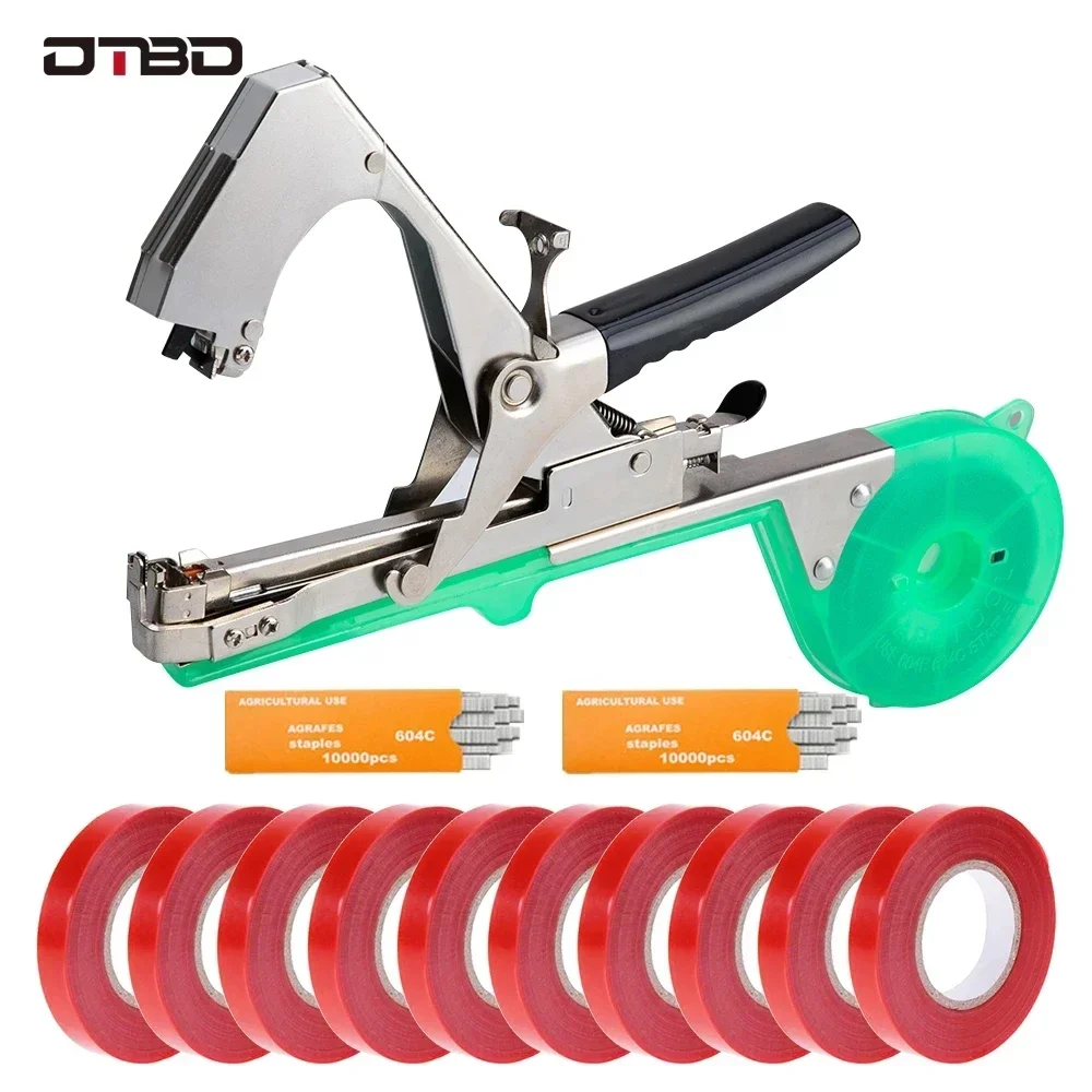 DTBD Labor-Saving Plant Tying Machine Set Hand Tying Binding Machine Minced Vegetable Flower Tapetool Tapener Garden Tools garden tools plant tying tool