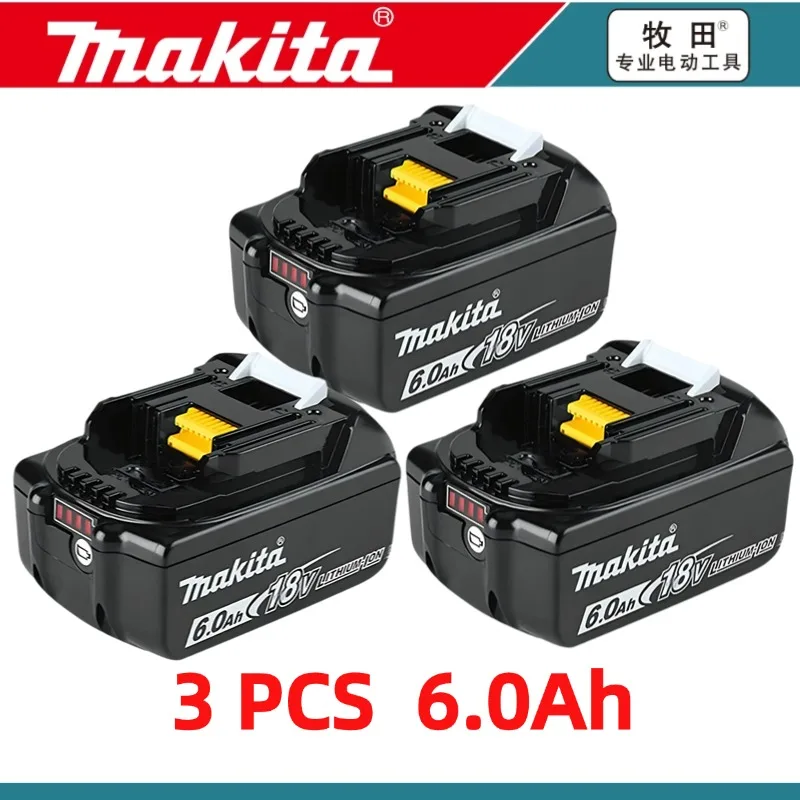 3PCS 6.0Ah