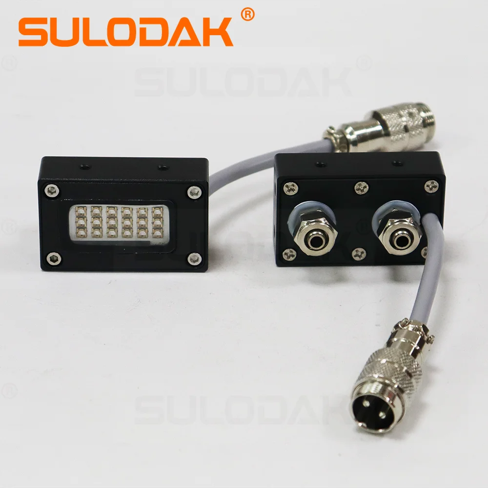 프린터 크기 35*15mm UV LED 램프용 소형 바니시 램프, 평판 프린터 Epson XP600 XP700 프린터용 395nm UV 잉크 바니시 건조