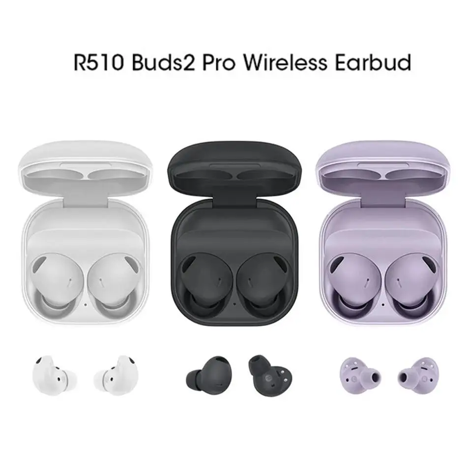 

2023 New Buds2 Pro TWS R510 Earbuds Bluetooth Earphones Buds 2 Pro Wireless Headphones with Mic ENC HiFi Stereo Gaming Sports