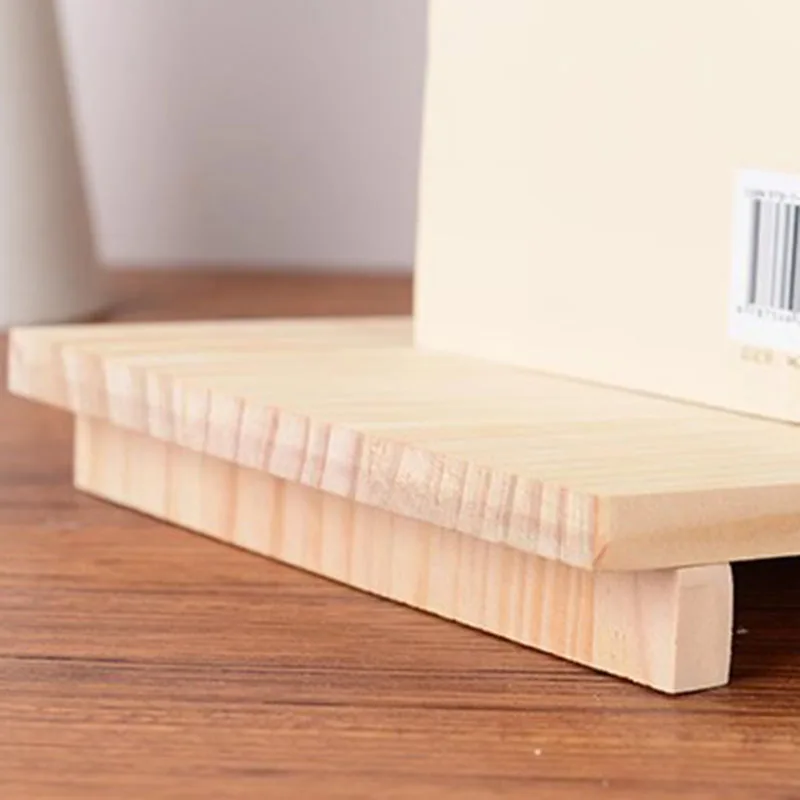 Magazine Shelf Office Bookshelf Books Desk Rack Print Floor Racks Desktop Table Organizer Wood Folding Furniture Space Savers
