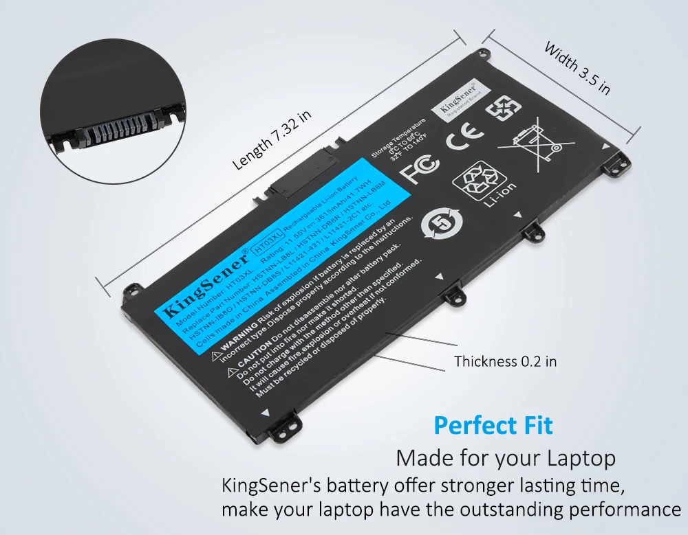Bateria HP Pavilion 14-CE