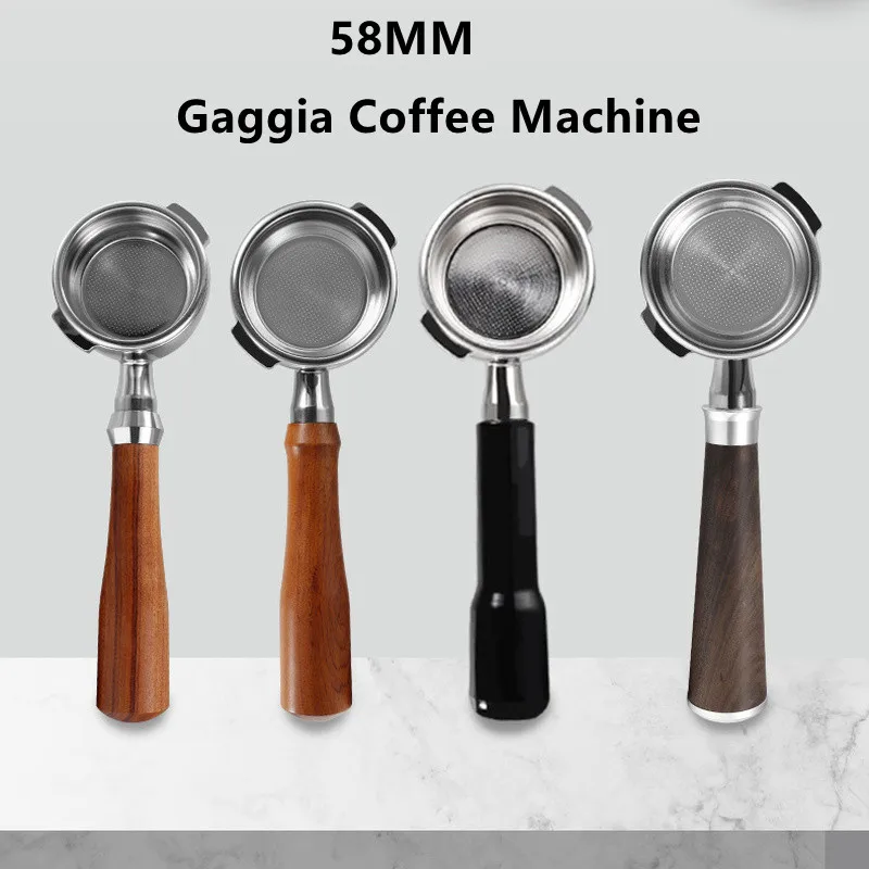 Portafiltro Portafiltro Per Caffè In Acciaio Inossidabile 304 Da 58Mm Per Gaggia Baby Classic Machine Espresso Barista Accessori Per Caffè