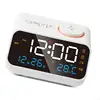 E28F Digital Alarm Clock Bedside Clocks with FM Radio and Voice Control Screen Activation Ringtone Infinitely Setting 2