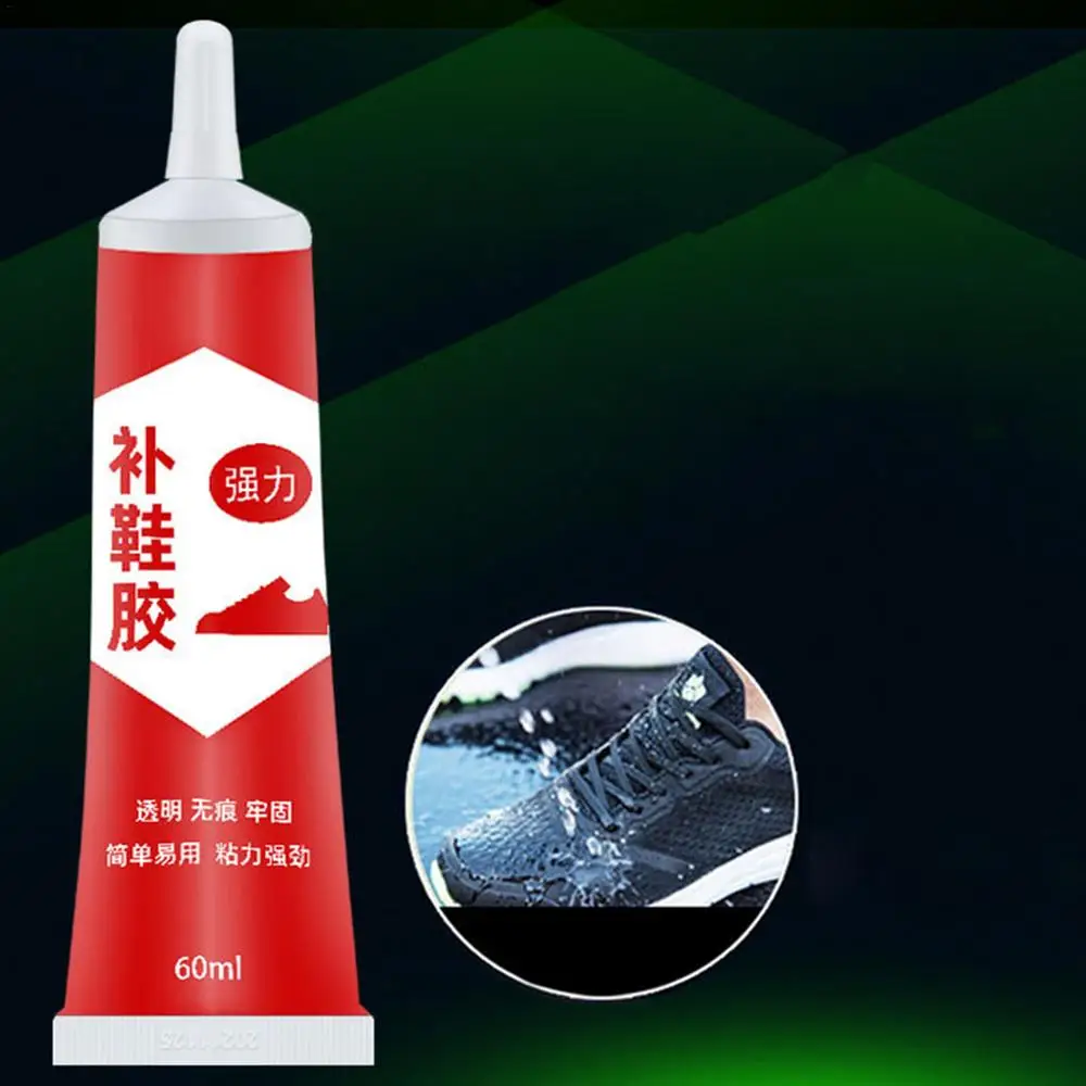 Shoe Sole Glue 60ml Boot Glue Strong Leather Adhesive Shoe Glue Repair Adhesive Sneaker Glue Sole Repair For Sports Shoes