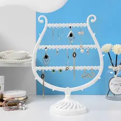 Elegant Antler Tree Jewelry Display Stand and Organizer (White)