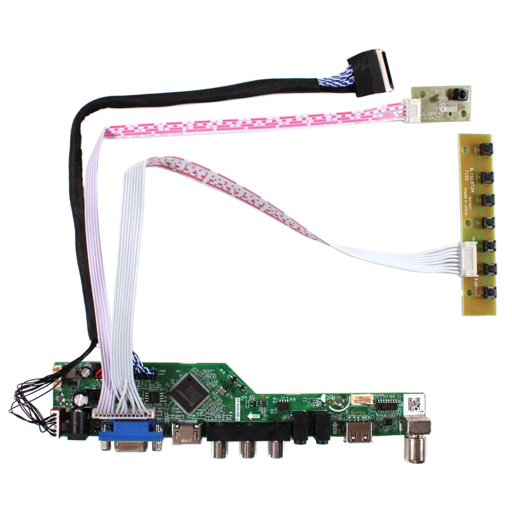 

HDMI VGA AV USB LCD Controller Board For 15.6inch 1920x1080 G156HCE-L01 LCD