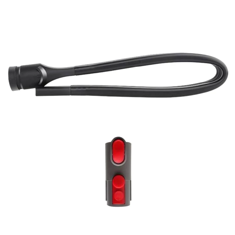 

Flexible Extension Crevice Tool Attachment For Dyson V8 V7 V10 V11 Vacuum Cleaner With Quick Release Converter Adapter