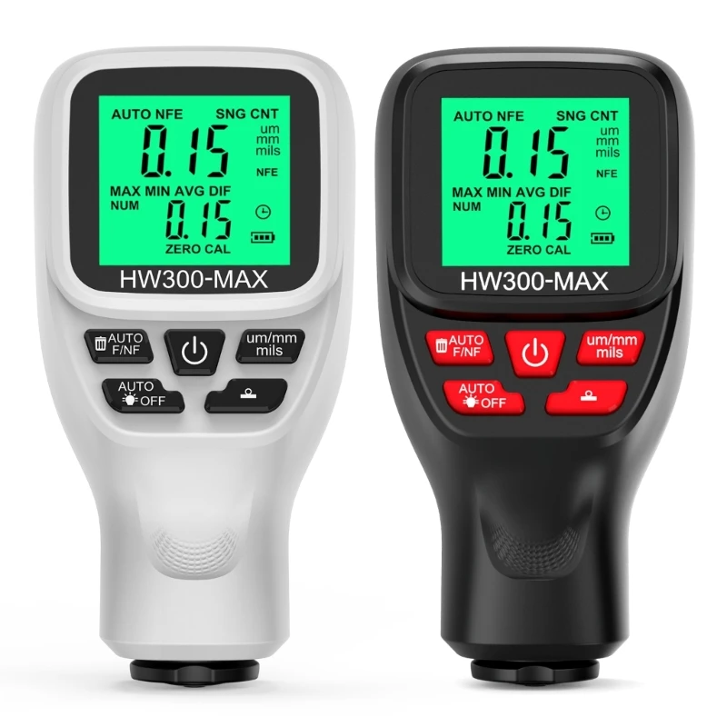 

Car Paint Thickness Gauge Digital Coating Thickness Gauge Meter 0-2000UM Thickness Meter FE Manual Paint Tool Dropship