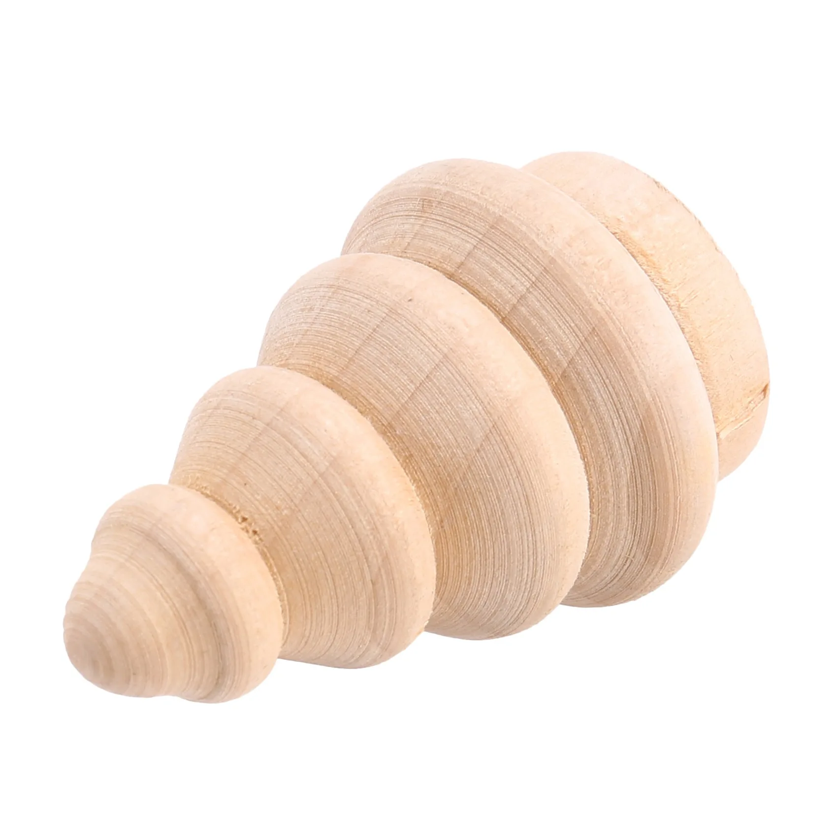 Blank DIY Wooden Christmas Tree Peg Dolls Party Cake Toppers Pack of 10