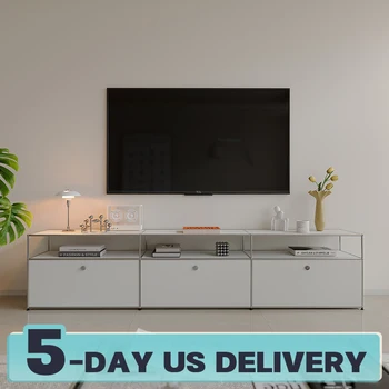 Metal Corner Storage TV Stand 1