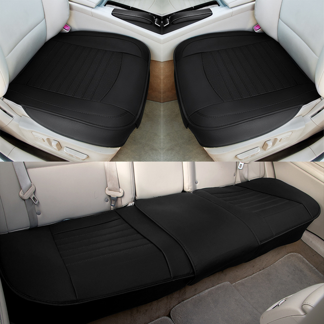 PU Leather Car Seat Cover Comfortable And Breathable All Year Round Protector The Car Seat Auto Cushion Accessories