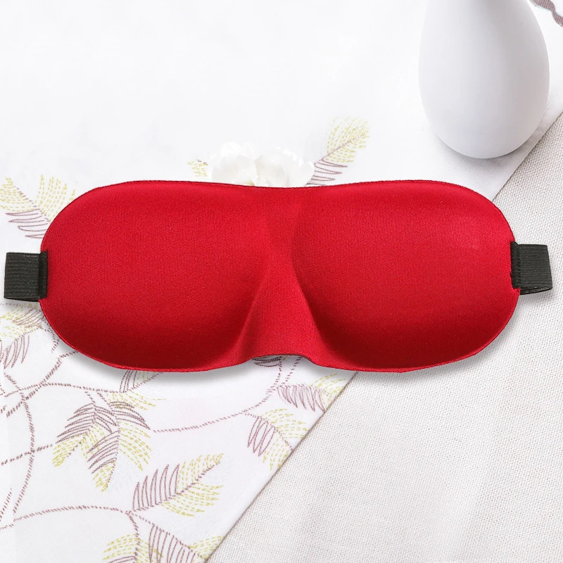Deluxe 3D Comfort Sleep Mask - Soft Padded Eye Cover & Relaxation Aid