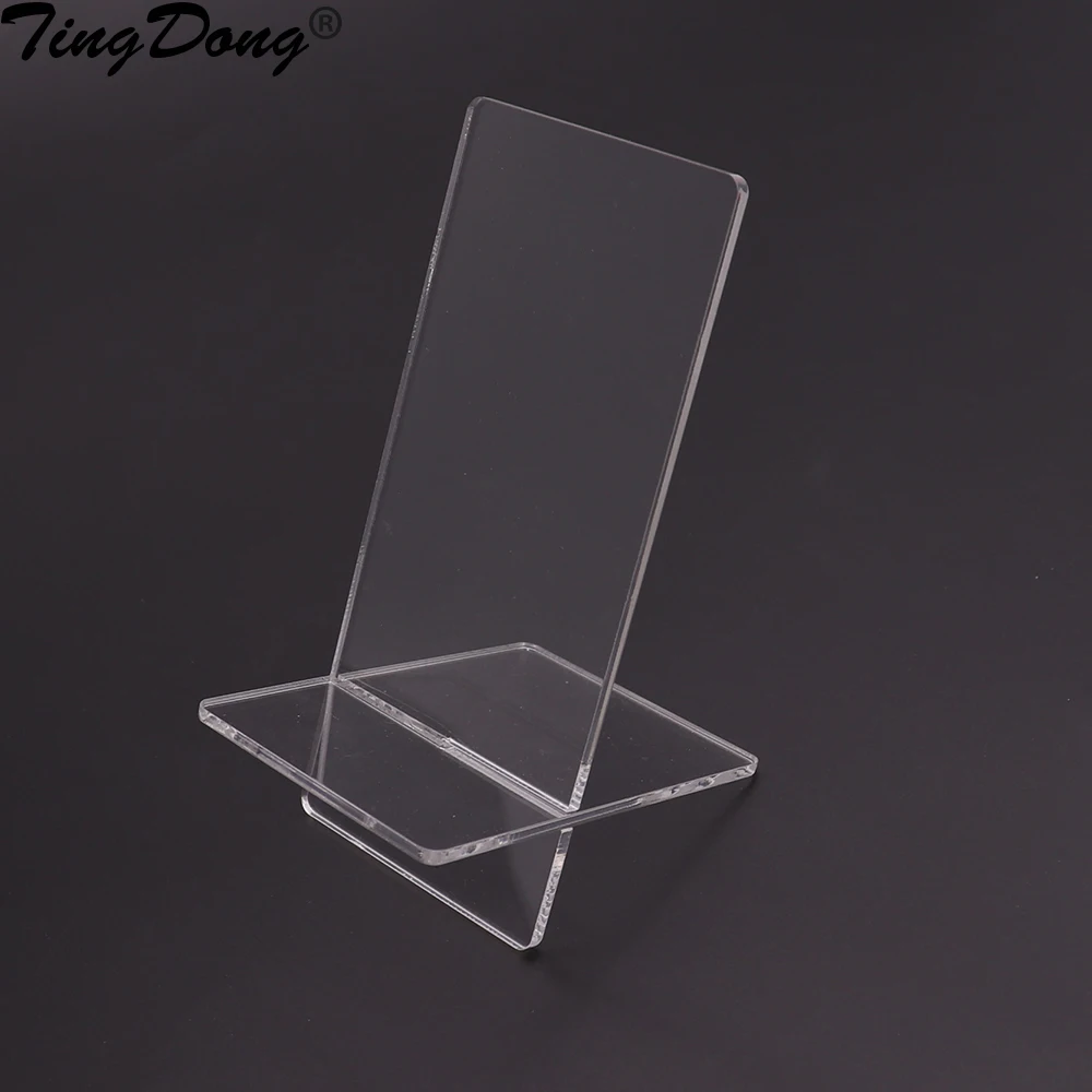 Clear Plastic Transparante Stand Plank Venster Teller Display Showcase Voor Gb Gbc Gba Gbp Psp 3DS 2DS Psv Nds game Console