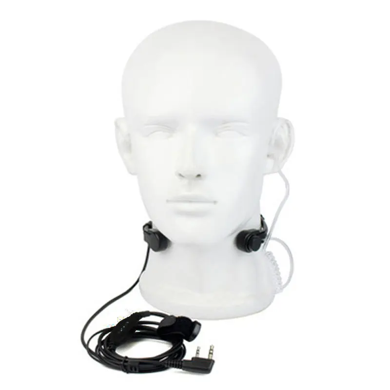 Microfono A Gola Estensibile Microfono Auricolare Auricolare Per Radio Cb Walkie Talkie Baofeng Uv-5R Bf88S Kg-Uv8D Kenwood Pro-Talk Xls Tk